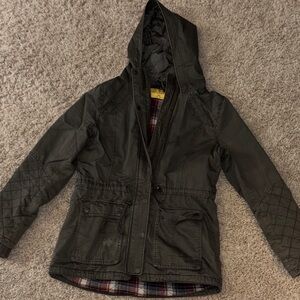 Prince & Fox Olive Hooded Jacket